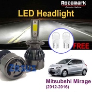 2 Pcs x LED Zesus Lampu Zen 4  Headlamp Bulb 6000K H4 12v -Mitsubishi Mirage 2012-2016