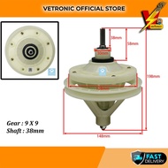 WASHING MACHINES GEAR BOX-9×9 38MM