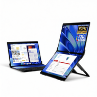 EHOMEWEI | จอภาพพกพาแบบพับได้ 2 หน้าจอสัมผัส ความละเอียด 2.5K