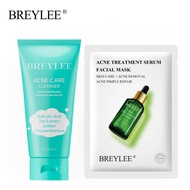 BREYLEE Salicylic Acid Foaming Cleanser + Acne Treatment Mask Acne Facial Care
