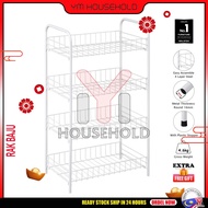 4 Layer Multi Purpose Rack by YM 28 - Rak 4 Tingkat / Rak Baju Serbaguna / Dish Plate Rack / Kitchen
