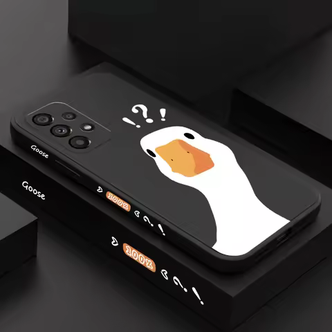 Case Samsung A13 Doubtful Duck Phone Case For Samsung A56 A54 A36 A34 A26 A24 A17 A16 A07 A06 A73 A5