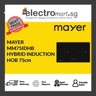 MAYER MM75IDHB HYBRID INDUCTION  HOB 75cm