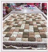 TOTO TILAM PATCHWORK COTTON SIZE M // QUEEN TEBAL !!!FREE GIFT!!! {HOT ITEM}