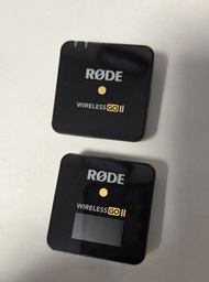 Rode Wireless GO II Single 一拖一無線麥克風 (只用幾次/運作完美)
