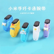 [Ready Stock]Xiaomi Mi Band 6 5 Wrist Strap Xiaomi Miband 3 4 NFC Replacement Strap Cute MI Band Wat