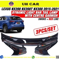 (941) Lexus NX200 NX200T NX300 2015 - 2021 Dynamic Light Bar Tail Lamp Taillamp Led Light With Runni