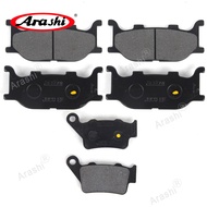 Arashi Organic Front Rear Brake Pads For YAMAHA MT-03 MT03 660cc 2006 2007 2008 2009 2010 2011 2012 