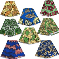 Ankara Wax Fabric by Yard - African Batik for Party & Wedding Dresses, Sarong Print