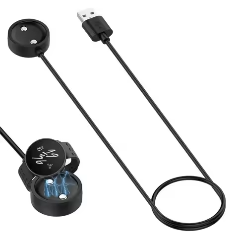 USB Charging Cable For Suunto 9 Peak Pro Smart Watch Replacement Magnetic Charger Base For SUUNTO ve
