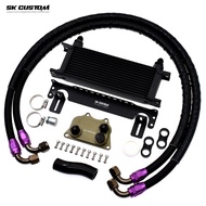 SK CUSTOM for Volkswagen 2nd Generation EA888 Engine Oil Cooler Audi 1.8T 2.0T Oil Radiator Kit Golf