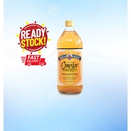 Country Farm Sugar Free Solana Gold Apple Cider Vinegar, 100% Organic Apples, Unpasteurized, Vegan, 