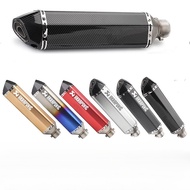 I.D 2"'/51MM Universal Moto Exhaust Mufflers Tailpipe With DB Killer 470MM/18.5" Length