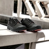 PALLADIUM 防水升級潮流橘標低筒防水鞋 黑 79145-008