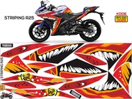 STRIPING R25 DECAL HIU SEMI FULL