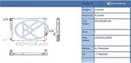 日本 KOYORAD BMW F25 x3.F26.X4 35i 用原廠型水箱.編號PL422957