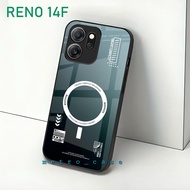 HP Glossy Glass Softcase OPPO RENO 14F - RENO 14F - OPPO RENO 14F - RENO 14F 2025 - Casing OPPOhp