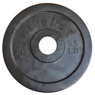 Rubber Plate KETTLER 2.5kg Original Weight Dumble Dumble Barbell Home Gym