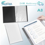A3 Display Book Clear File A3 40 Pockets Display Book Document