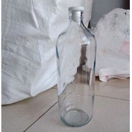 (Package Of 20 Bottles) Gasoline Bottle/1 Liter Glass Bottle
