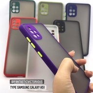 Softcase Case Doff Mate Dove Transparan Casing Silicon Samsung A51