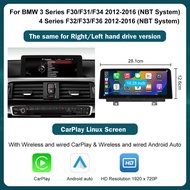 Wireless Carplay Android Auto Linux Head Unit Touch Screen For BMW 3 4 Series F30 F31 F32 F33 F34 F3