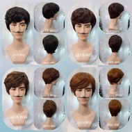 MEN'S HAIR WIG SHORT HAIR WIG MEN'S/ WIG