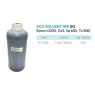 [Ready Stock] High Quality Eco Solvent Ink Epson i3200 DX5 XP 600 TX800 CMYK 1 Liter