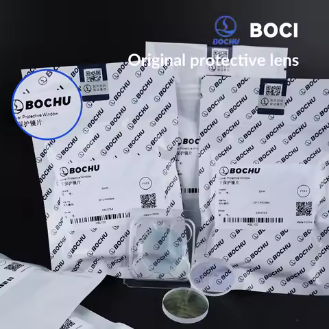 Original BOCHU Laser Protective Lens 34x5 10kw 15kw 20kw 30kw BOCI Under Protective Windows for BOCH