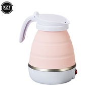 Folding Kettle Silicone Electric Kettle 600ml Kettle Travel Boiling Kettle Folding Travel Folding Portable