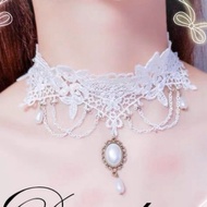 Vintage Lace Choker Black Lace Necklace
