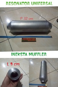 knalpot mobil  resonator(kapsul)peredam suara brong biar tambah empuk