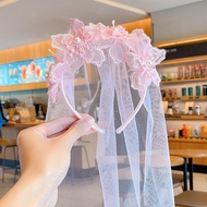 Pinky White Crown - Children's Slayer Headband - Children's Flower Headband - Children's Crown Birth
