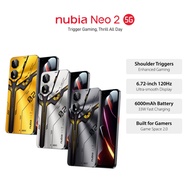Nubia Neo 2 5G 20(8+12)GB+256GB Smartphone Shoulder Trigger | 6.72" FHD+ 120Hz | 6000mAh | 33W Fast 