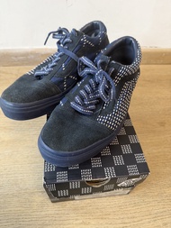 vans x fdmtl 深藍色圖案波鞋