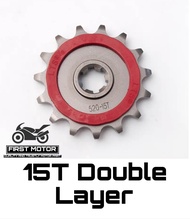 QJ MOTOR SRV 250 / SRV250 DOUBLE LAYER FRONT SPROCKET