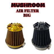 Honda atlas Motorcycle Mushroom Head BIG Air Filter Color BLACK/GOLD