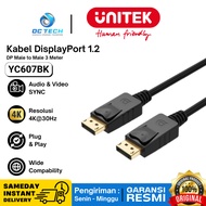 Unitek YC607BK DisplayPort Cable 1.2 DP Cable 1.5 Meter 1.5M DP to DP CABLE UNITEK YC607BK Original