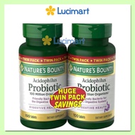 [HCM]Viên uống bổ sung lợi khuẩn Probiotic Nature’s Bounty Acidophilus Probiotic [Hàng Mỹ]