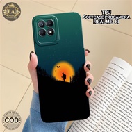 HP Latest Realme 8i Case - Leviora Case - Moon Fashion Case - Latest Realme 8i Softcase - Pro Camera