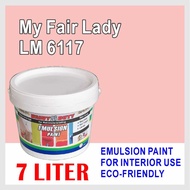 MY FAIR LADY HLM6117 ( 7L ) Heavy Duty EMULSION PAINT Cat Interior / Ceiling Paint / WALL FINISH / o