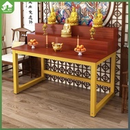 Buddha Table Altar Household Minimalist Modern Style Three-Layer Buddha Shrine Incense Desk Simple Buddha Worship Table Fairy Worship Table