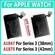 Replacement Battery A1847 For Apple Watch Series 3 38mm GPS Version A1875 For Apple Watch Series 3 4