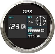 JINGERL 7 Colori Di Retroilluminazione LCD Tachimetro Del Calibro Di 0~999 MPH Nodi Km/h Regolabile 