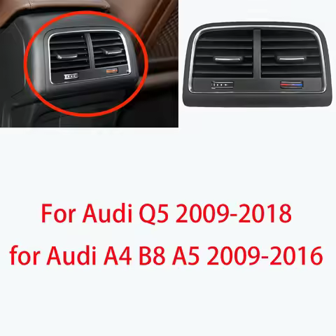 lingjie for Audi A4 B8 A5 For Audi Q5 Rear 2009-2016 air conditioning outlet 8RD 819 203 8RD203819 8