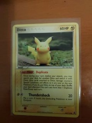 Pokemon Card Pikachu Ditto NM