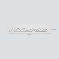 3D Chrome Glossy Black ABS Letters LS350 LS400 LS460 LS460L LS500 LS500h HYBRID Emblem For Lexus Car