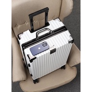 2025 Trendy Travel Suitcase Aluminum Frame 20 Inch Carrier Suitcase 0n Wheels Durable Password Suitc