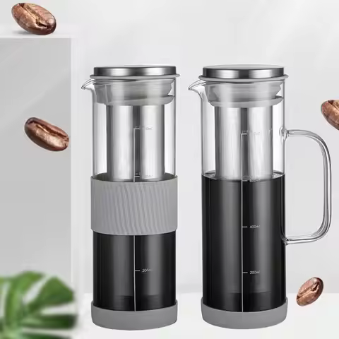 Cold Brew Coffee Maker, Iced Coffee Maker, Iced Tea Maker, Airtight Cold Brew Pitcher, Coffee Access