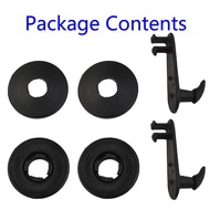 [ISHOWSG] 2x Car Mat Clips Floor Carpet Fixing Hooks for TOYOTA  For LEXUS Accessories